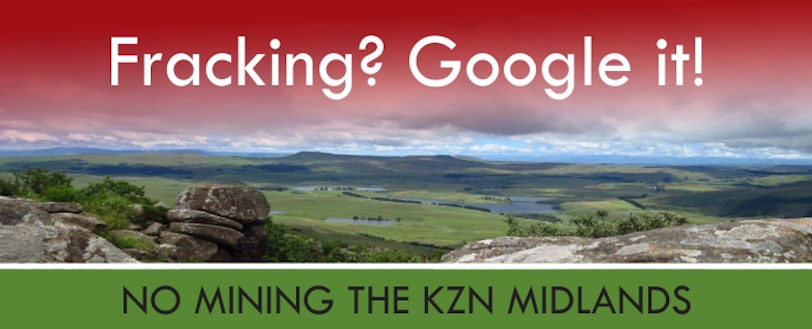 Anti fracking banner - Fracking - Google it